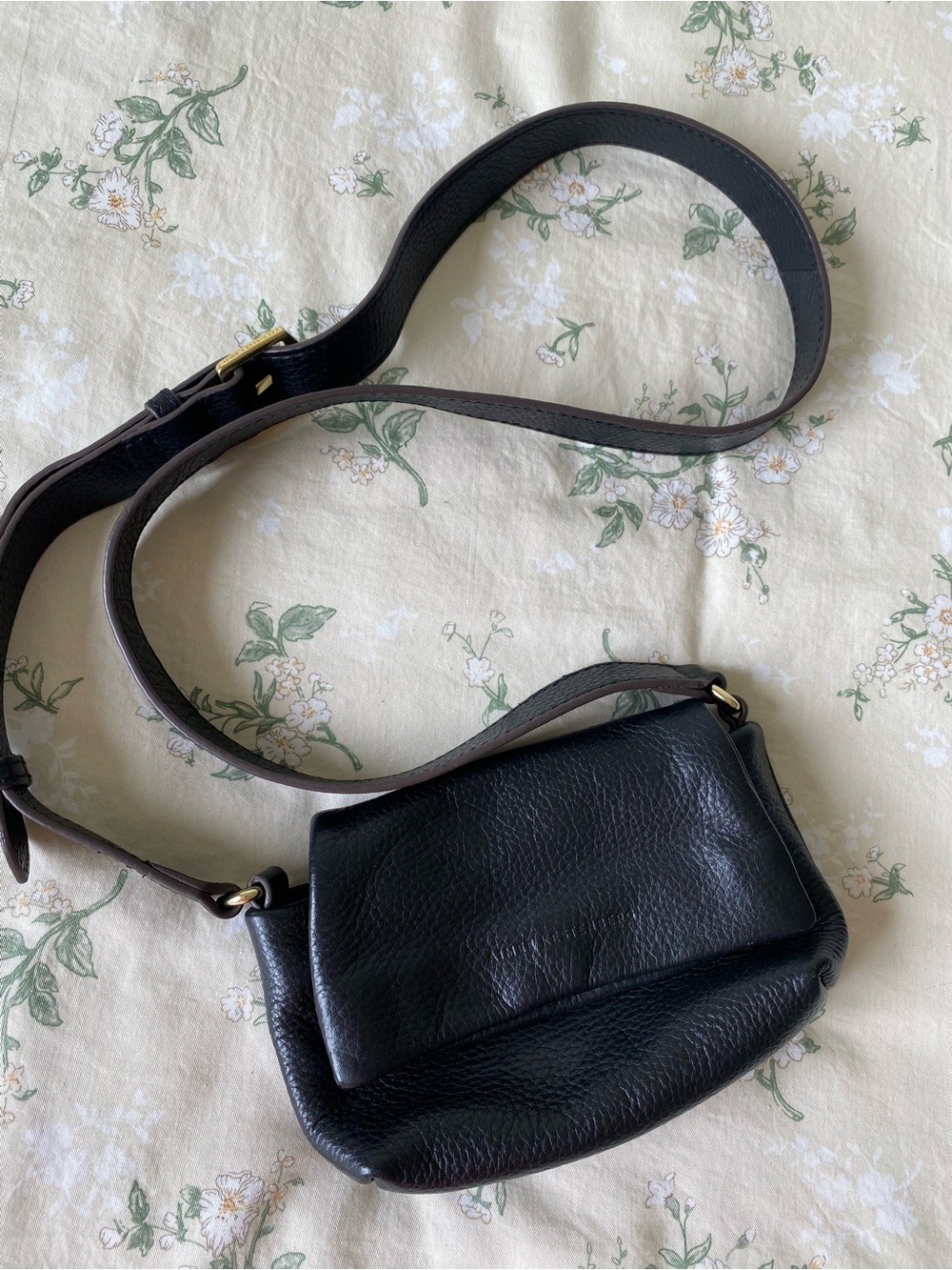 Aimee Kestenberg Preston Mini Crossbody in Black Leather